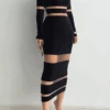 Noir The One Mock Neck Midi Dress -Jluxlabel Dress Shop 3 0cb826b5 f31e 4573 b095 33a6a39c5c43