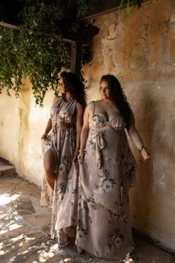 Purple Floral Printed Love Two-Piece Set 22 Purple Floral Printed Love Two-Piece Set -Jluxlabel Dress Shop CHIFFON2023 18