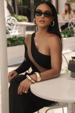 Black Own The Moment Bodysuit -Jluxlabel Dress Shop CONTENTDAY AUG72023 29