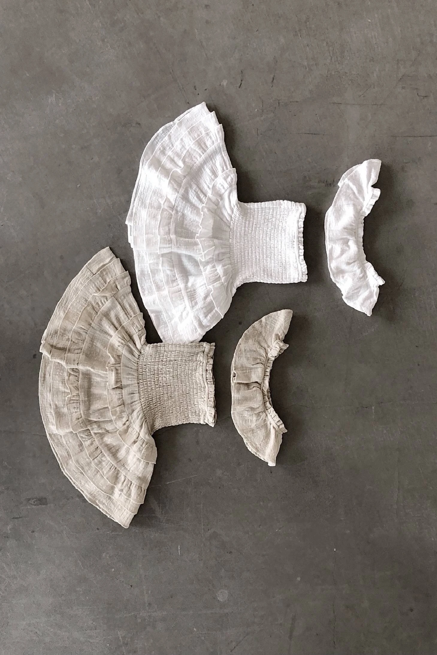 White Emily Ruffled Skirt Set 9 White Emily Ruffled Skirt Set - Image 7