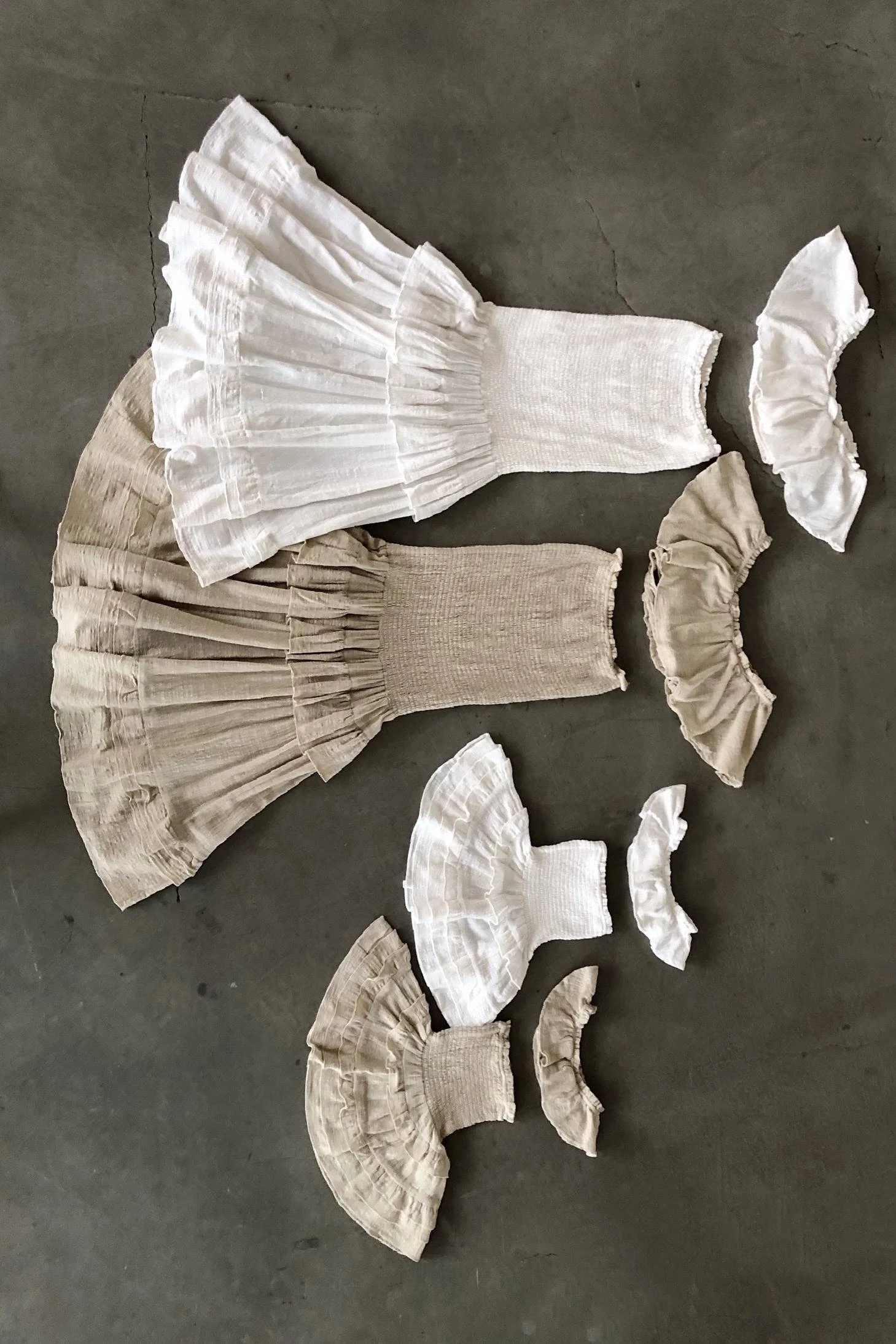 White Emily Ruffled Skirt Set 10 White Emily Ruffled Skirt Set - Image 8