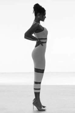 Ivory Alysiha Midi Dress -Jluxlabel Dress Shop FORMATIONGRID 9