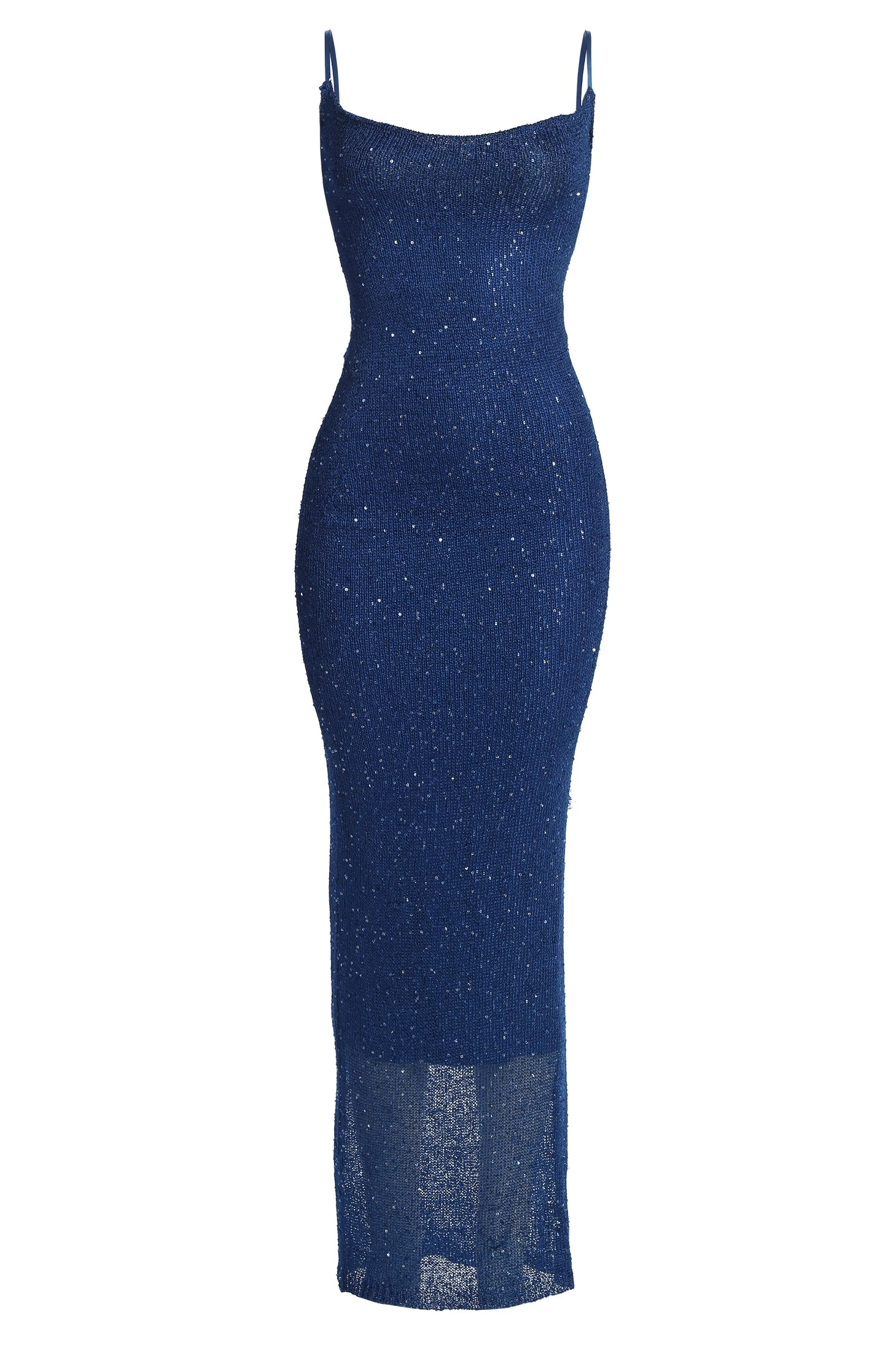 Blue Noemie Sequin Maxi Dress 4 Blue Noemie Sequin Maxi Dress - Image 2