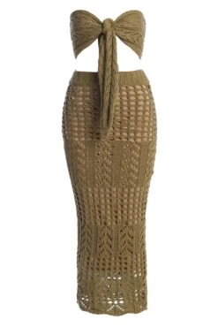 Olive Caribbean Skies Skirt Set -Jluxlabel Dress Shop IMG 0056copy