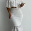 White Sienna Ruffled Skirt Set 1 White Sienna Ruffled Skirt Set -Jluxlabel Dress Shop IMG 1671