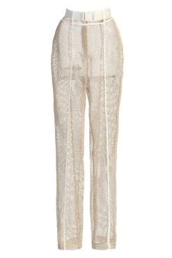 Tan/Tan Hasley Pants -Jluxlabel Dress Shop IMG 4267