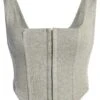 Grey More Than Friends Corset -Jluxlabel Dress Shop IMG 4924copy