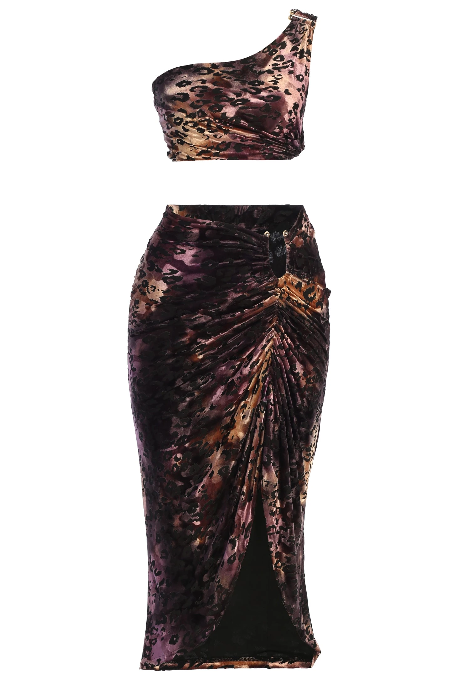 Purple/Brown Wild At Heart Skirt 4 Purple/Brown Wild At Heart Skirt - Image 2