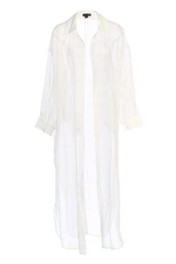 White Lia Button Front Shirt Dress 21 White Lia Button Front Shirt Dress -Jluxlabel Dress Shop IMG 7164copy