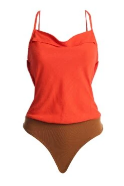 Persimmon Diara Bodysuit -Jluxlabel Dress Shop IMG 7348copy