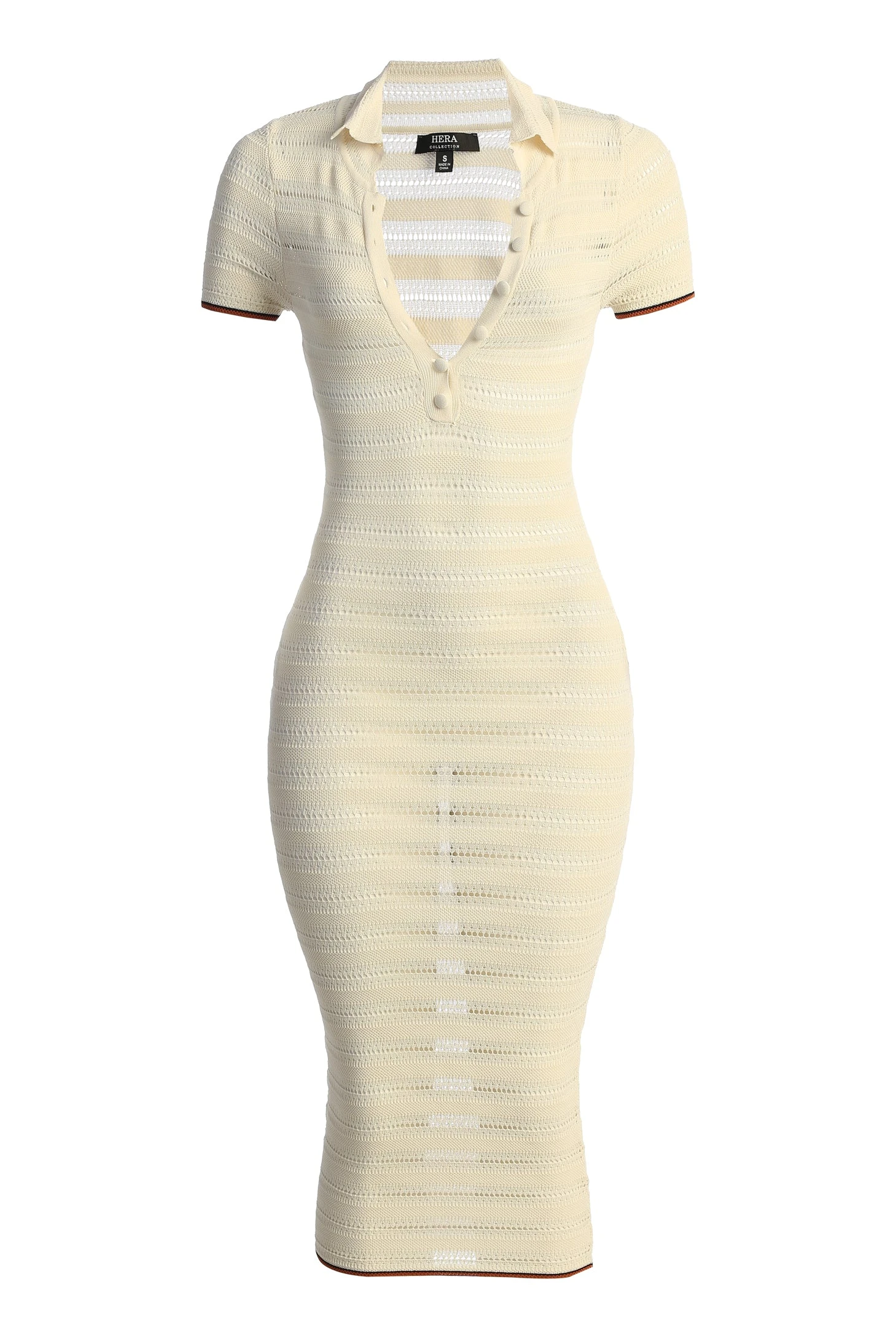 Ivory Take Me Away Collared Dress 4 Ivory Take Me Away Collared Dress - Image 2