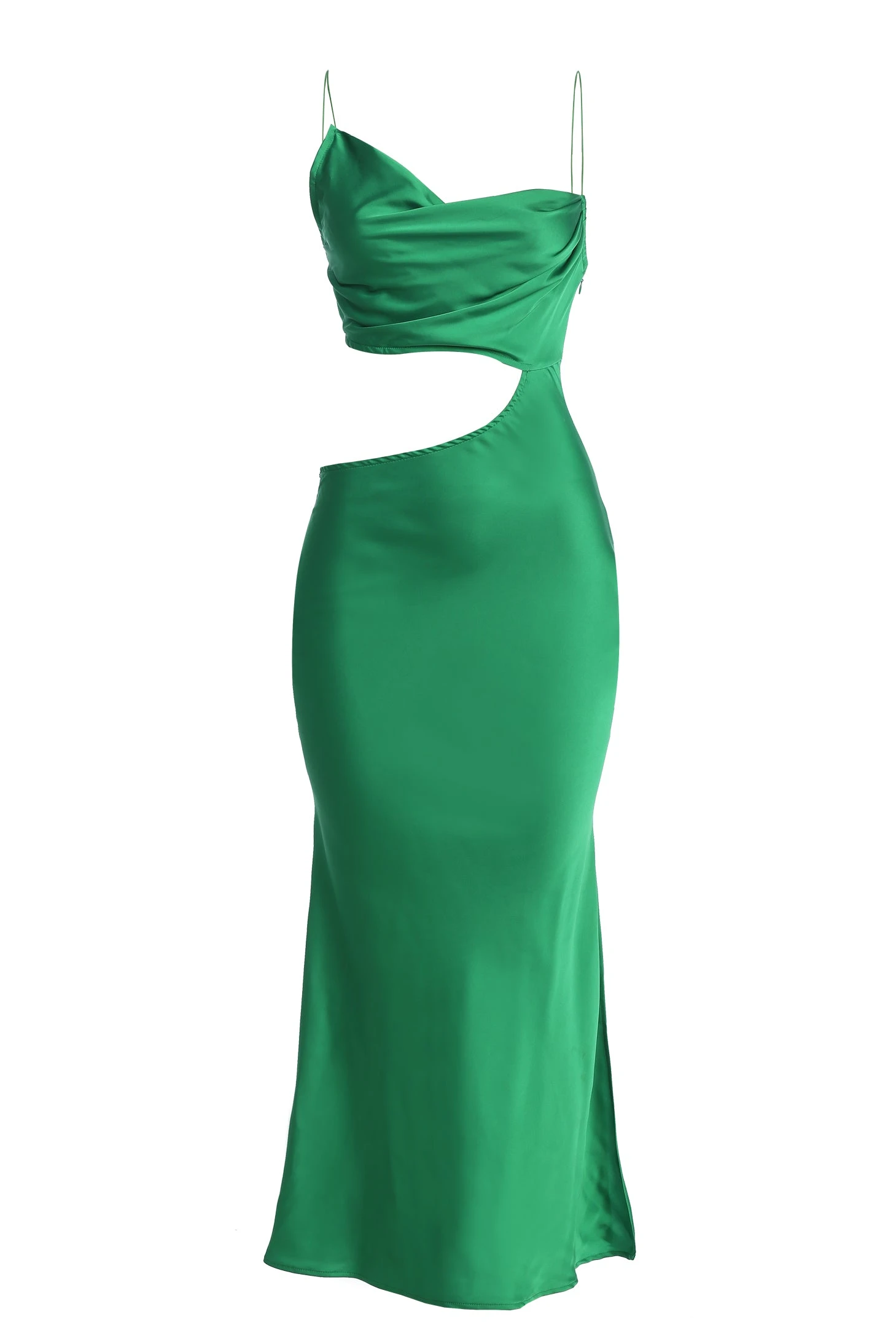 Green Maurine Cutout Dress 4 Green Maurine Cutout Dress - Image 2
