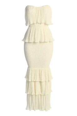 Ivory Casa Blanca Ruffle Dress 16 Ivory Casa Blanca Ruffle Dress -Jluxlabel Dress Shop IMG 7558copy
