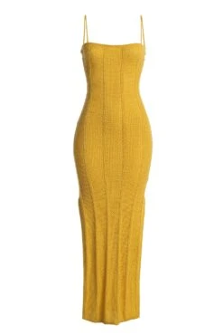 Yellow Cabana Views Crochet Dress -Jluxlabel Dress Shop IMG 7563copy