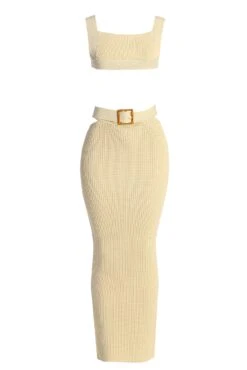 Ivory Nikole Ribbed Skirt Set 23 Ivory Nikole Ribbed Skirt Set -Jluxlabel Dress Shop IMG 7660copy