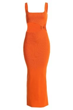 Orange Time After Time Dress 13 Orange Time After Time Dress -Jluxlabel Dress Shop IMG 7662copy