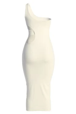 Ivory Zuzanna Cutout Dress -Jluxlabel Dress Shop IMG 8051copy