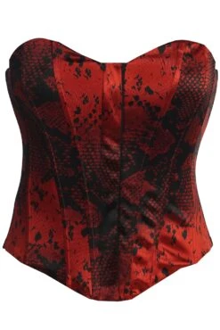 Red Stay The Night Corset -Jluxlabel Dress Shop IMG 8314copy