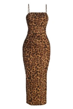 Leopard Make An Entrance Cowl Neck Dress 17 Leopard Make An Entrance Cowl Neck Dress -Jluxlabel Dress Shop IMG 8320copy