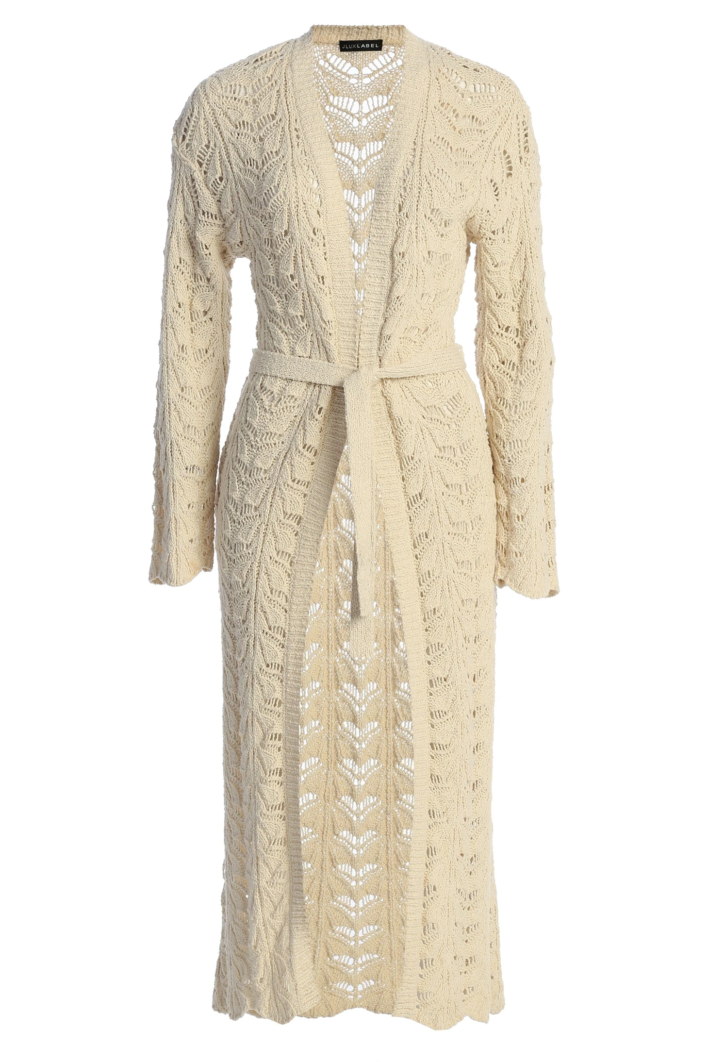 Buttercream Lost At Sea Crochet Duster 5 Buttercream Lost At Sea Crochet Duster - Image 3