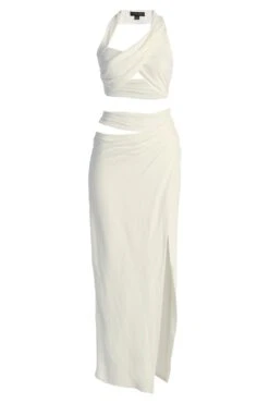 Ivory New Age Two Piece Skirt Set -Jluxlabel Dress Shop IMG 9443copy