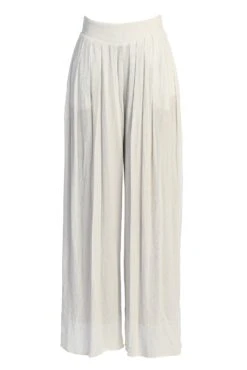 White After Sunset Pleated Pants -Jluxlabel Dress Shop IMG 9459copy