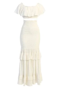 White Sienna Ruffled Skirt Set 14 White Sienna Ruffled Skirt Set -Jluxlabel Dress Shop IMG 9636