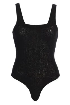 Black At Ease Tank Bodysuit 13 Black At Ease Tank Bodysuit -Jluxlabel Dress Shop IMG 9681copy