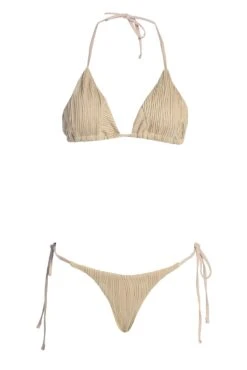 Beige Ace Printed Bikini Set -Jluxlabel Dress Shop IMG 9749copy