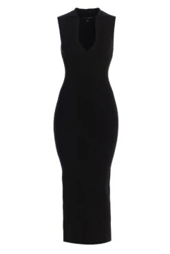 Black Never Better Midi Dress -Jluxlabel Dress Shop IMG 9792copy