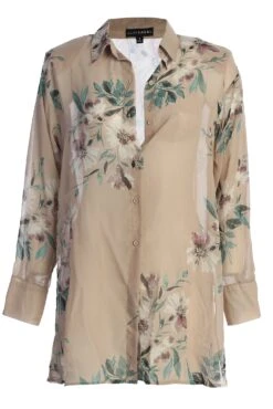 Purple Floral Between Us Printed Button Up -Jluxlabel Dress Shop IMG 9842copy