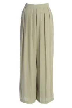 Sage Josette Wide-Leg Pleated Pants -Jluxlabel Dress Shop IMG 9864copy