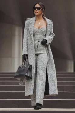 Lt. Grey Stay Sharp Tweed Trouser -Jluxlabel Dress Shop ITSALIFESTYLE2022 28 88f8f643 8215 4a93 b53f cc3200e42b3e