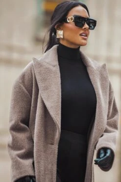 Acorn Chelsie Longline Coat -Jluxlabel Dress Shop ITSALIFESTYLE2022 42