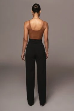 Black Safiya Wide Leg Pants -Jluxlabel Dress Shop JAN262021 41