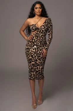 Leopard Rule Breaker Dress 29 Leopard Rule Breaker Dress -Jluxlabel Dress Shop JLUXWOMAN2023 9