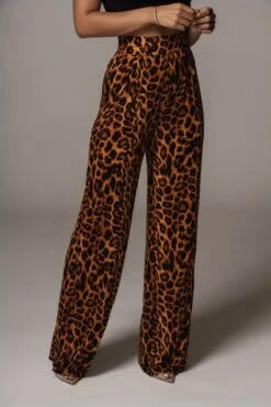 Leopard Terez Wide Leg Pant -Jluxlabel Dress Shop PRODUCT 8 4 20 132