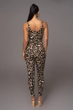 Leopard Wild Ones Tank Jumpsuit 13 Leopard Wild Ones Tank Jumpsuit -Jluxlabel Dress Shop PRODUCT APR112023 20