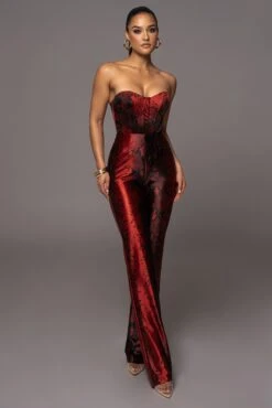 Red Stay The Night Corset -Jluxlabel Dress Shop PRODUCT APR112023 50