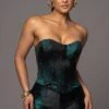 Green Stay The Night Corset -Jluxlabel Dress Shop PRODUCT APR112023 75