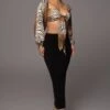 Tiger Behati Front Tie Top -Jluxlabel Dress Shop PRODUCT APR112023 87