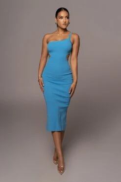 Blue Ruth One Shoulder Dress 12 Blue Ruth One Shoulder Dress -Jluxlabel Dress Shop PRODUCT APR152022 107