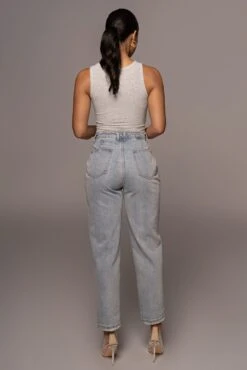 Grey Buttoned Ribbed Tank 10 Grey Buttoned Ribbed Tank -Jluxlabel Dress Shop PRODUCT APR152022 238