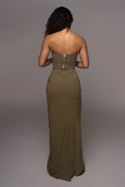 Olive Noelia Linen Slit Skirt 18 Olive Noelia Linen Slit Skirt -Jluxlabel Dress Shop PRODUCT APR22022 159