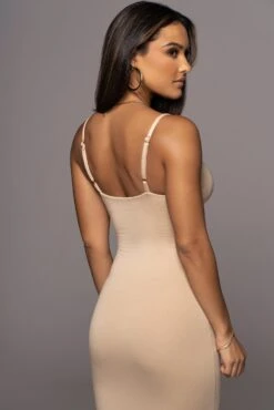 Beige Midnight Memories Midi Dress -Jluxlabel Dress Shop PRODUCT AUG102022 198