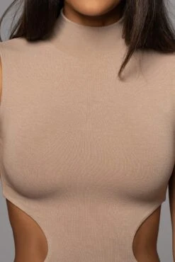 Beige Til Sunrise Midi Dress -Jluxlabel Dress Shop PRODUCT AUG102022 91