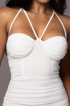 White Elite Mesh Maxi Dress 15 White Elite Mesh Maxi Dress -Jluxlabel Dress Shop PRODUCT AUG152023 ASAP 20