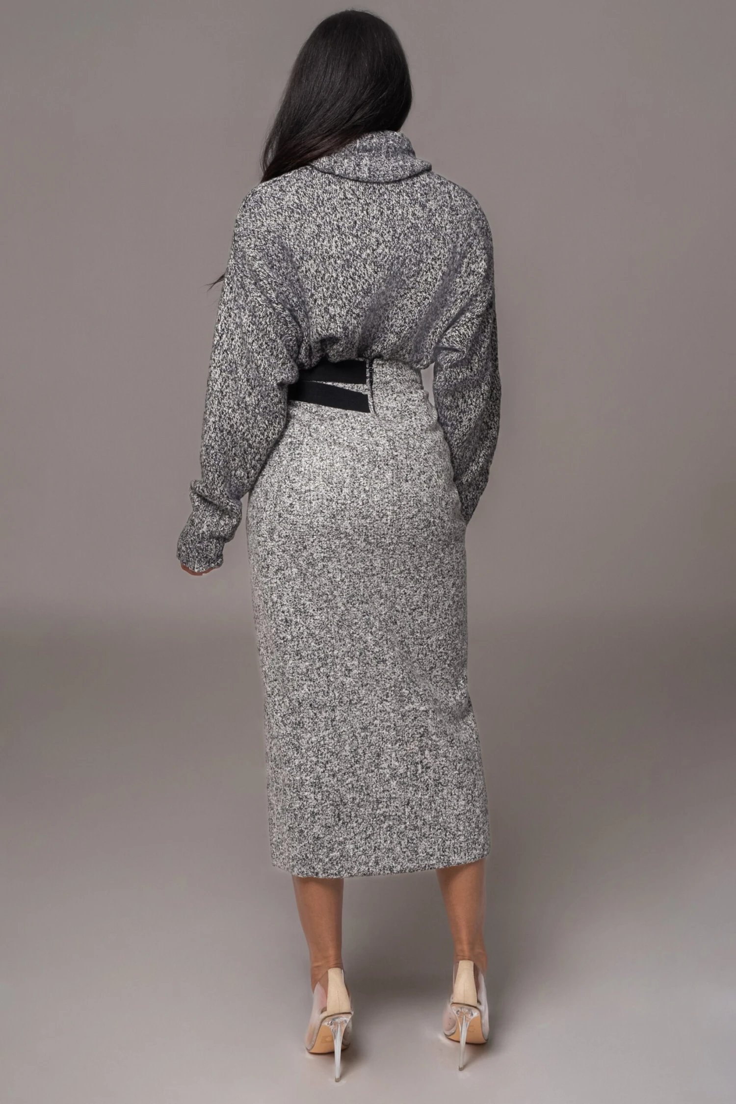 Grey Beginnings Sweater KnitTurtleneck 12 Grey Beginnings Sweater KnitTurtleneck - Image 10