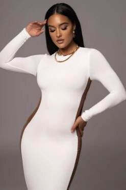 Ivory Break Away Maxi Dress -Jluxlabel Dress Shop PRODUCT AUG72023 ASAP 38