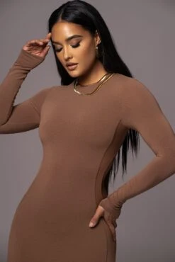 Pecan Break Away Maxi Dress -Jluxlabel Dress Shop PRODUCT AUG72023 ASAP 52